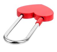 INOOMP Lucchetto a Forma di Cuore 50Mm in Metallo Colorato Chiave Lucchetto Decorativo dell'Amore per Matrimonio e Anniversario e Viaggi per Innamorati e Aree Turistiche