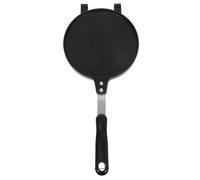 INOOMP Macchina per coni waffle, padella antiaderente per coni gelato e pancake per involtini primavera, padella per crêpe a doppia faccia da 8,66" con impugnatura resistente al calore, stampo