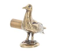 INOOMP Maniglia per Porta in Ottone a Forma di Colomba della Pace, Maniglia Decorativa per Mobili e Cassetti Vintage in Bronzo Antico, Manopola per Armadietti da Cucina e Camera da