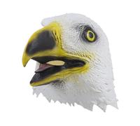 INOOMP Maschera Animalper Halloween Copricapo Eagle Head per Feste e Cosplay Accessorio Inquietantper Adulti per Festive e Spettacoli