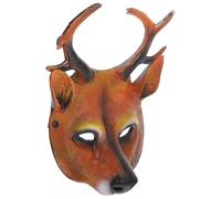 INOOMP Maschera di Corna Renna per Halloween e Natale in Schiuma Pu, Design Creativo Antideformazione e Antiscolorimento, per Feste Cosplay e Mascherate