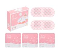 INOOMP Maschera Rilassante per Occhi Stanchi gli Occhi a Vapore Usa e Getta 5 Pezzi in Cotone Rosa Allevia e Migliora la Zona Perioculare per Uso Quotidiano