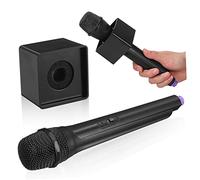 INOOMP Microfono Giocattolo Per Simulazione Realistica Con Asta Per Spettacoli e Feste Per Sviluppare La Creatività e Talento Dei Piccoli