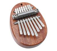 INOOMP Mini Kalimba Portatile in Legno con Tasti in Inossidabile Strumento Musicale Dita Compatto e Leggero Pianoforte Thumb Piano per Principianti e Amanti della Musica