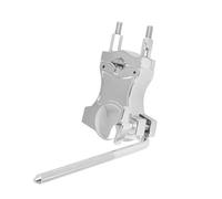 INOOMP Morsetto per Tamburo Clip di Regolabile in Lega Argento Facile da Installare, Accessorio per Cow Bell e Tamburo su Supporti Vari
