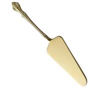 INOOMP Paletta per Torte in Acciaio Inox Manico Inciso, Spatola per Pizza e Dolci, Pala Triangolare in Metallo per Servire e Tagliare, Utensile da Cucina per Pasticceria e Dessert
