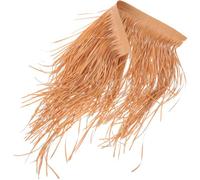 INOOMP Pannello di Paglia Artificiale Ignifuga per Tetto, Decorazione da Giardino Materiale Pe Resistente alla Pioggia, Forma Vivida per Paesaggi Estivi e Ambienti Rustici
