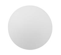 INOOMP Paralume a piccolo paralume tonalità leggera a soffitto Lampaide rotonda copertura leggera piccolo copertura plafoniera Stampaggio rotazionale in PE bianca