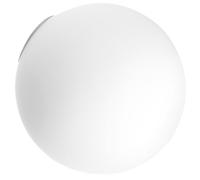 INOOMP Paralume Globo Acrilico Opalino 80Mm per Lampada da Parete Interni, Diffusore Luce Morbida per Applique e Lampadari, Sfera di Ricambio Resistente per Abat-Jour da Comodino