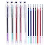 INOOMP Penna Idrosolubile per Ricamo e Cucito, Marcatori Tessuti Confortevoli Che Preservano L'integrità del Tessuto, per Uso Quotidiano e Quilting, Set da 1 Colore Colore Casuale