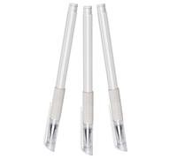 INOOMP Pennarello per Tatuaggi Sopracciglia 3 Pz in Plastica Resistente, Penna Manuale per Mappatura Trucco Permanente per Uso Professionale in Salone