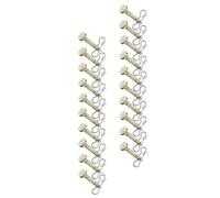 INOOMP Perni di Taglio e Coppiglie in Resistenti per Spazzaneve Ricambi per Protezione da Ghiaccio e Danni Compatti e Leggeri per Uso Sicuro e Riduzione dei Tempi Morti