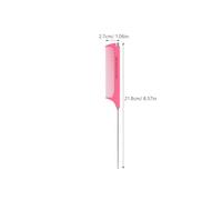 INOOMP Pettine a Coda di Spillo Retrattile in Plastica Antistatico Pettine per Chioma Denti Sottili e Folti Accessorio per Styling Chioma Uomo e Donna per Uso Colore Colore Casuale