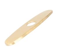 INOOMP Piastra Copertura Resistente All'usura e Anti-impronta Oro e Decorativa in Acciaio Inossidabile Leggera per Rubinetto per Cucina o Bagno