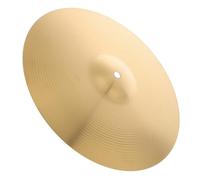 INOOMP Piatti per Batteria in Lega da 14 Pollici Suono Chiaro e Brillante, Uso Multifunzionale come Crash, Ride e Splash, Accessorio per Set di Percussioni