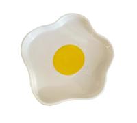 INOOMP Piatto Design Creativo Dipinto a Mano in Ceramica e Finitura Delicata come Regalo e Decorazione per Servire Dessert e Sushi