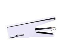 INOOMP Pinzatrice a Pinza in Metallo Resistente per Ufficio e Scuola, Strumento Compatto la Rilegatura di Libri e File, Mini Cucitrice Manuale Portatile per Cancelleria Professionale