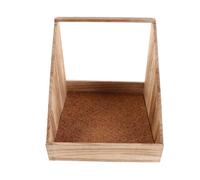 INOOMP Pollaio in Legno Casetta per Galline Ovaiole a Scomparto Singolo, Resistente e Capiente, per Allevamenti All'aperto e Ambienti Rurali