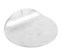 INOOMP Porta Cucchiaio Supporto Compatto in Acciaio Inossidabile Argento e Facile da Pulire per Cucina per Cucchiai da Cucina da Servire, per Piani Cottura