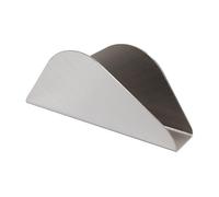 INOOMP Porta Tovaglioli in Metallo Acciaio Inox Antiruggine da Tavolo Verticale Multiuso, Distributore di Fazzoletti e Organizer per Appunti, Accessorio per Cucina, Ristorante e Sala