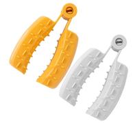 INOOMP Protezione Compatta e Robusta per Dita da Cucina, Set 2 Pezzi Protettori Anti-Ferita per Affettare Verdure, Frutta e Carne, Forniture Sicure per Cucina Colore Casuale