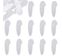 INOOMP Protezione per Coltelli in Plastica Bianca, Set da 50 Coperture Punte Lame, Protettore per Coltelli da Cucina, Sicurezza Utensili per Uso Domestico e Trasporto