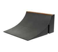 INOOMP Rampa per Fingerboard in Plastico Nero, Accessorio Creativo per Skatepark Mini, per Bambini, Migliora la Comunicazione le Relazioni Familiari