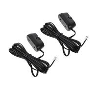 INOOMP Regolatore del Volume Subwoofer 2 Pezzi Controllo Remoto per Amplificatore Auto per Esperienza Audio Personalizzata Durante la Guida