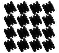 INOOMP Rondelle di Ricambio per Calcio Balilla da Tavolo 16 Pezzi, Guarnizioni Paraurti Elastiche Piccole, Accessori di Sostituzione per Gioco da Tavola Calcio Balilla, Facili