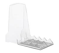 INOOMP Scaffale Magnetico per Supermercato Piastra di Supporto Posteriore, Mensola Magnetica per Frigorifero in Plastica, Espositore per Prodotti e Organizzatore di Stoccaggio per Negozi