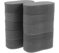 INOOMP Set 10 Pezzi Spugne Spolverino per Chioma da Barbiere, Spugna per Rimuovere Peli da Collo e Viso, Strumento per Pulizia Chioma Professionale per Salone e Uso Personale