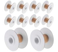 INOOMP Set 10 Rocchetti per Cucito Smontabili, Bobine di Avvolgimento Pratiche in Materiale Resistente per Macchine da Cucire Domestiche, Accessori per Tessitura e Ricamo Artigianale