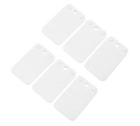 INOOMP Set 15 Pezzi Zeppe per Mobili in Abs Beige Resistenti alla Compressione e Flessibili, Spessori di Livellamento per Arredamento Casa e Protezione Piedi di Tavoli e Sedie
