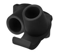 INOOMP Set 2 Pezzi Protezioni Antiscivolo per Piedi Deambulatore, Accessori per Walker Anziani e Disabili, Gomma Morbida Resistente per Uso Interno ed Esterno