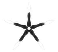 INOOMP Set 5 Pezzi Estrattore di Bottoni per Anziani, Utensile per Infilare e Fissare Bottoni in Abbigliamento, Strumento Fai da Te per Cucito Funzione Bloccaggio Rapido, per Progetti