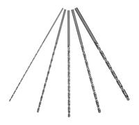 INOOMP Set 5 Punte Elicoidali Hss 160Mm Gambo Dritto per Trapano, Punte Multimateriale per Legno, Plastica e Metallo, per Falegnami e Artigiani