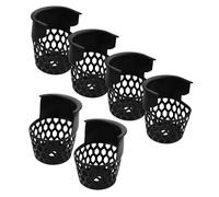 INOOMP Set 6 Tasche Reti di Ricambio per Tavolo da Biliardo in Rete Resistente Fori Precisi, Accessori per Biliardo Junior e Sala Giochi, Kit Completo per Sostituzione Tasche