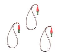 INOOMP Set Da 3 Fischietti Giocattolo in Ceramica a Forma Di Peperoncino Rosso Per Ragazzo Ragazza, Piccoli e Leggeri, Per Esperienze Musicali e Divertimento Educativo Ovunque