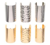 INOOMP Set da 6 Clip per Coda di Cavallo in Ferro Stile Vintage, Antiscivolo e Fissaggio Sicuro, Accessori Chioma Decorativi per Feste e Uso Quotidiano