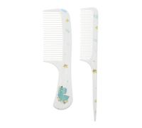 INOOMP Set di 20 pettini per capelli per bambine, con denti fini e a coda