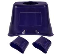 INOOMP Set di 3 applicatori guida per collirio, strumento di assistenza | Ausilio per il posizionamento del portabottiglie per adulti e anziani, con applicatore automatico e preciso.