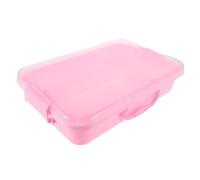 INOOMP Set Di Di Sabbia Spaziale Vassoio Per Giochi Di Sabbia Vassoi Per Scrivere in Sabbia Contenitore Sensoriale Portatile Vassoio Di Sabbia Vassoio Da Gioco Plastica Rosa