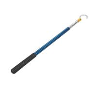 INOOMP Set Ganci per Scale Retrattili da Soffitta Asta Telescopica 45-150 CM, Maniglia Ergonomica e Bullone di Montaggio per Apertura Porte Garage e Accesso Interno