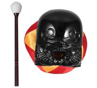 INOOMP Set per Meditazione Blocco Tempio in Acrilico, Cuscino Spesso e Martelletto, Forniture per Canti Buddisti e Decorazione Zen per Casa e Tempio