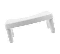 INOOMP Sgabello per Wc in Plastica Robusta Sgabello per Bagno Gradino Antiscivolo per Posizione Accovacciata Utilizzabile come Poggiapiedi per Casa