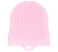 INOOMP Spazzola per Viso da Donna in Silicone Delicato, Esfoliante e Massaggiante per Pulizia Profonda del Viso, Strumento la Cura della Pelle e Rimozione Trucco, Colore Rosa, per Uso