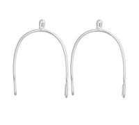 INOOMP Speroni da Cavallo in Lega di Zinco Argento per Donna, Attrezzatura Western con Decorazioni Intagliate, Accessori Equitazione Leggeri e Compatibili con Sottosella Inglesi