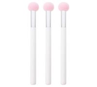 INOOMP Spugnetta Make Up 3 Pezzi in Spugna Non-latex Bianca per Viso, Pennello Correttore Tondo per Nascondere Imperfezioni e Creare Attraente