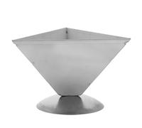 INOOMP Stampo Non da Palline Riso in Acciaio di Inossidabile Riutilizzabile Resistente Facile Rompere 10x10x8,5cm Strumento per Formare da Cucina Zongzi
