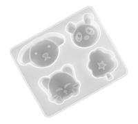 INOOMP Stampo Ornamentale in Silicone per Testa Animale, per Creazioni Artistiche e Migliorare l'Intelligenza dei Ragazzo Ragazza in Famiglia